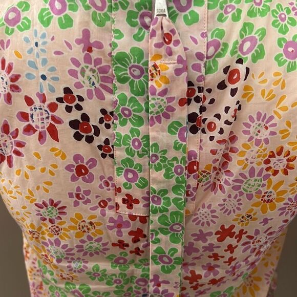 Sonia by Sonia Rykiel Textured Floral Blouse Vintage - Picture 8 of 16